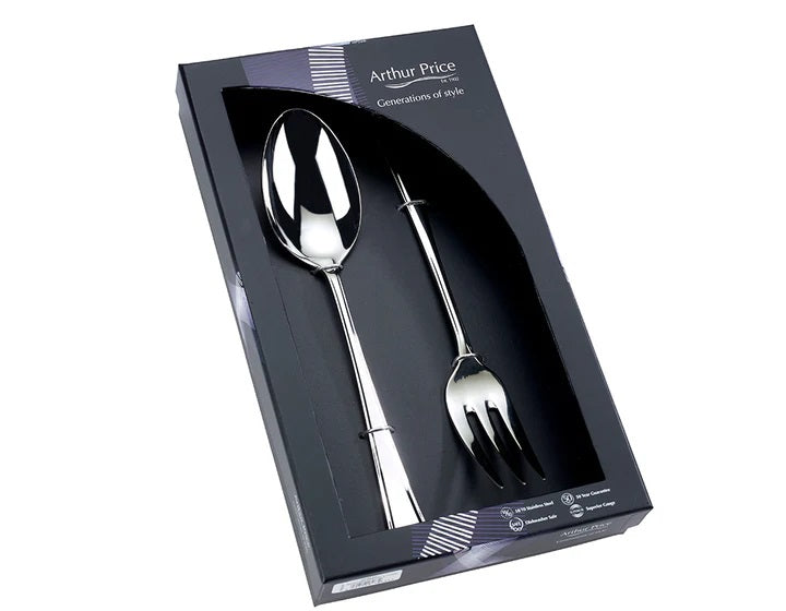 Arthur Price Classics Harley Box of Large Serving Spoon and Fork