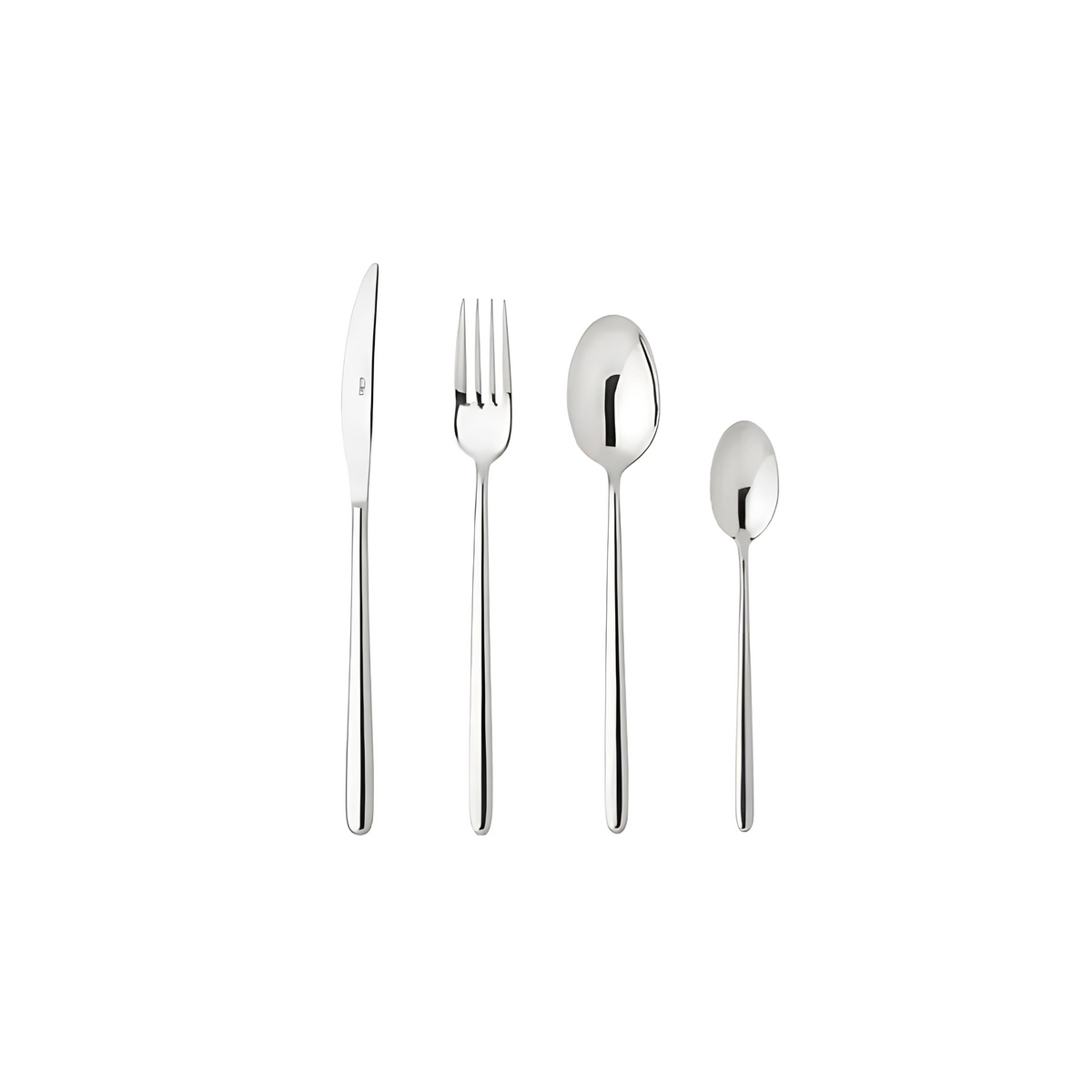 Elia Linear 24pc 18/10 Stainless Steel Cutlery Set — La Belle Table
