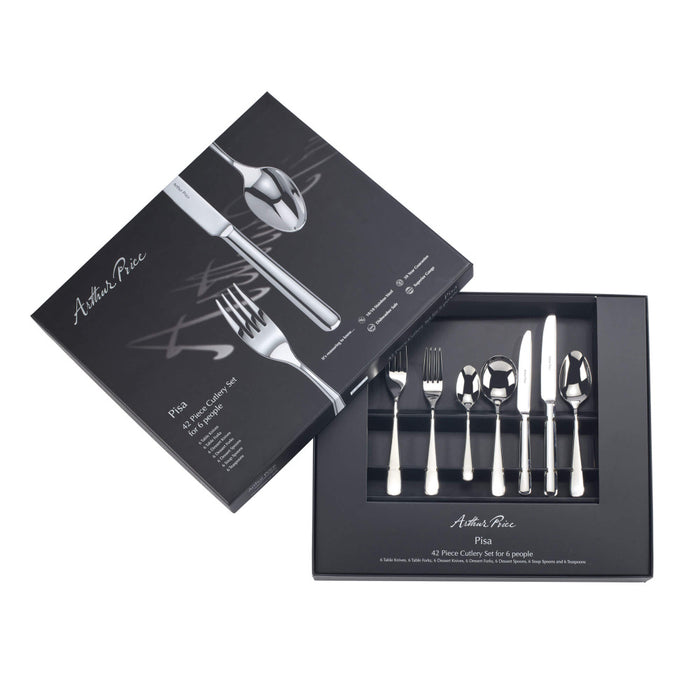 Arthur Price Pisa 42pc  Box Set
