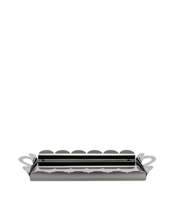 Alessi Recinto Rectangular Tray with handles