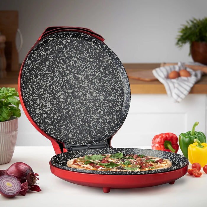 MisterChef 30cm Red Electric Pizza Maker
