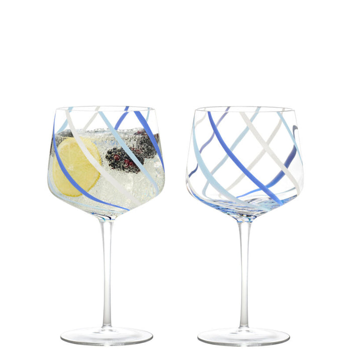 ASD Rio Gin Glasses Azure, Set of 2