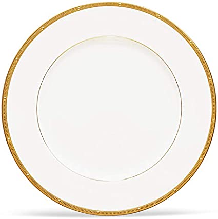 Noritake Rochelle Gold Dinner Plate - La Belle Table - 4796L-001