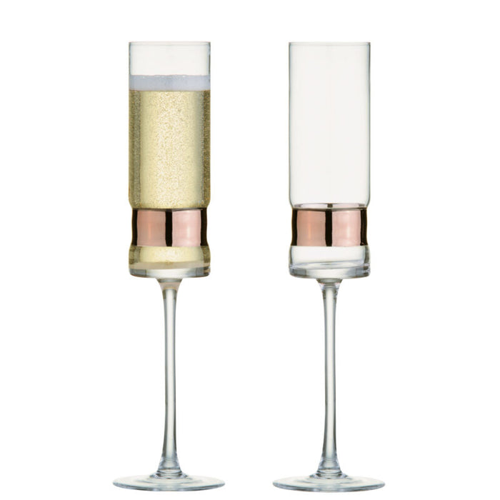 ASD SoHo Champagne Flutes Bronze – Set of 2