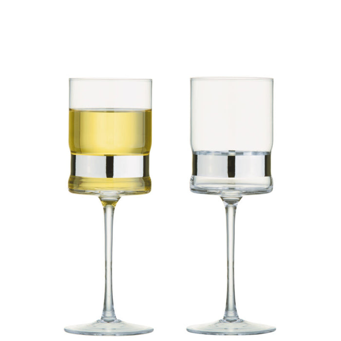 ASD SoHo Wine Glasses Silver – Set of 2