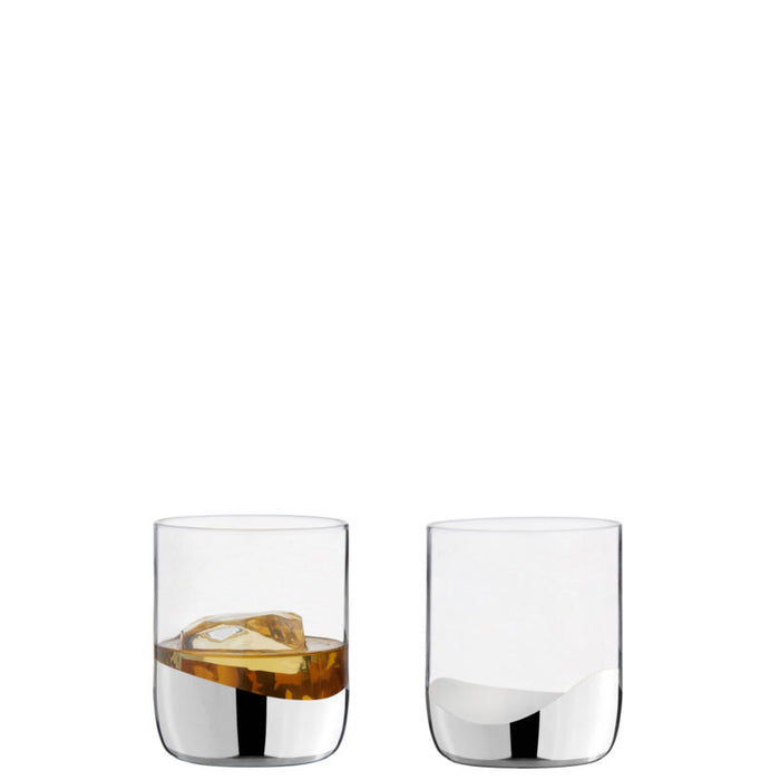 ASD Wave DOF Tumblers Silver, Set of 2