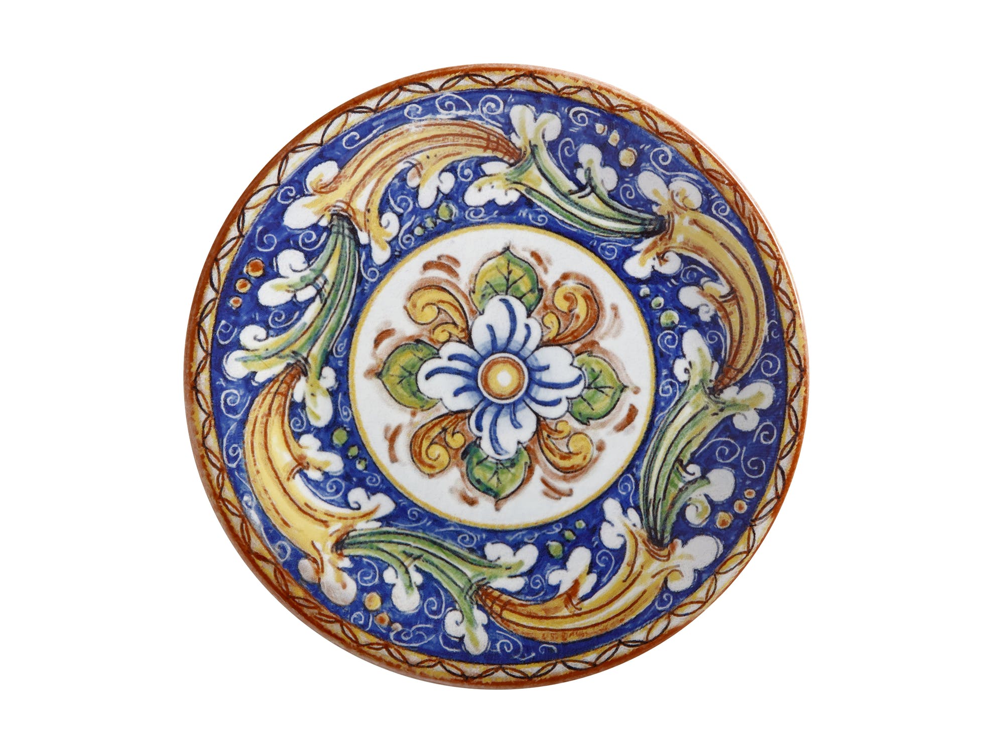 Maxwell and Williams Ceramica Salerno Ceramic Dinner Plate, Castello