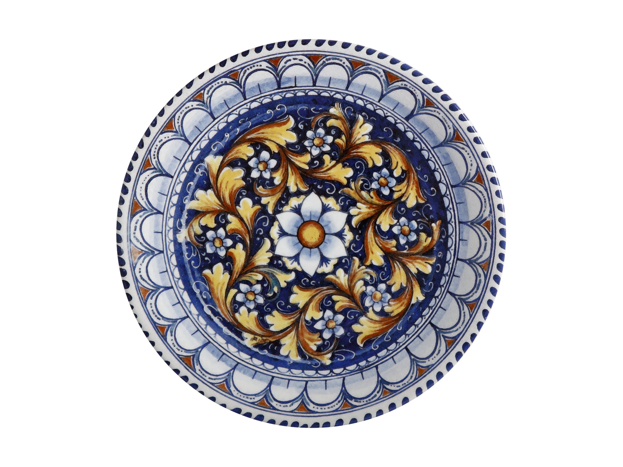 Maxwell and Williams Ceramica Salerno Ceramic Round Platter, Medici