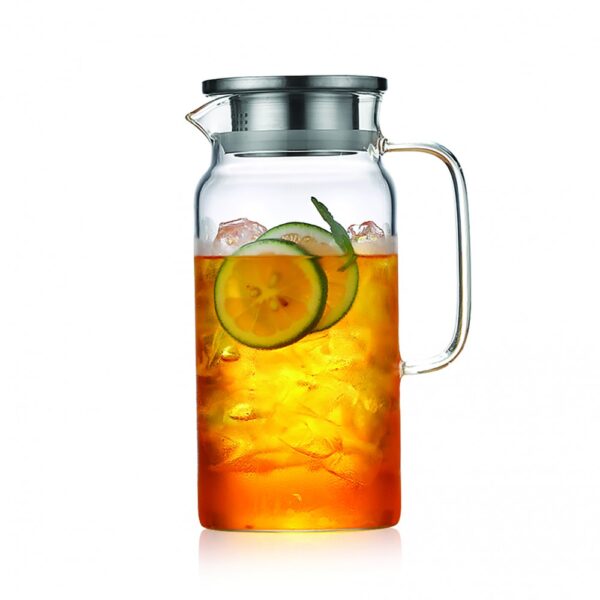 Aulica Glass Water Jug With Lid - 806901 - La Belle Table