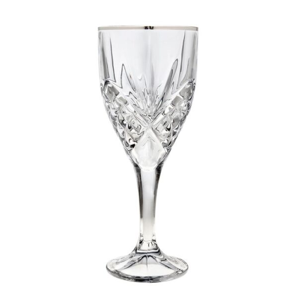 Godinger Dublin Platinum Goblets