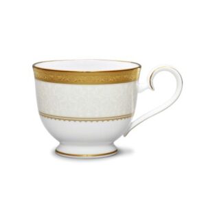 Noritake Odessa Gold Tea Cup Set Of 4 - 4874 - 402 - La Belle Table
